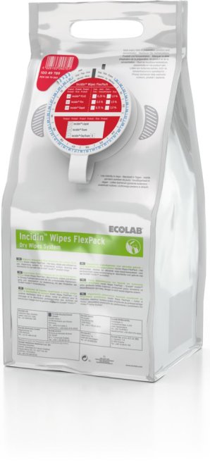 Incidin Wipes Flex Pack Kappe rot 99 Tücher [6 Stück]