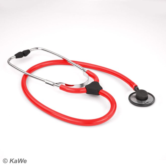Stethoskop - rot Colorscop -PLANO-