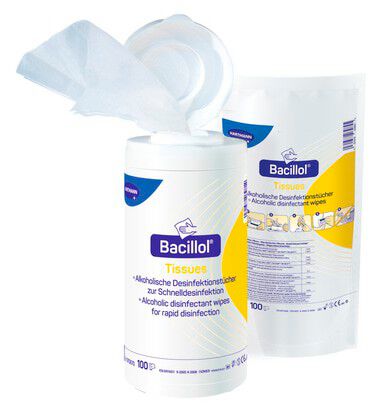 Bacillol Tissues Nachfüllpackung [100 Tücher]
