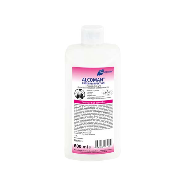 ALCOMAN Händedesinfektion Lösung 500ml