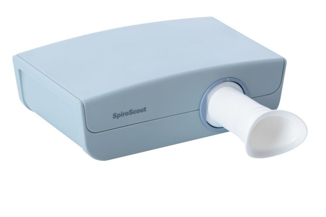 Spiroscout SP plus mit CS-104 Spirometrie Software