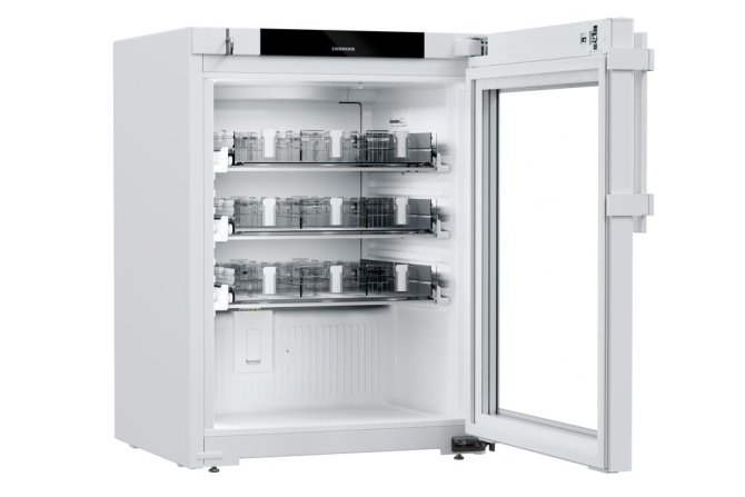 Medikamtenkühlschrank Perfection Glastür und Apothekerschublade