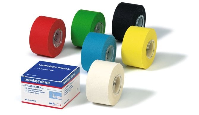 Leukotape classic Klebebinde gelb [3,75 cm x 10 m] [12 Stück]
