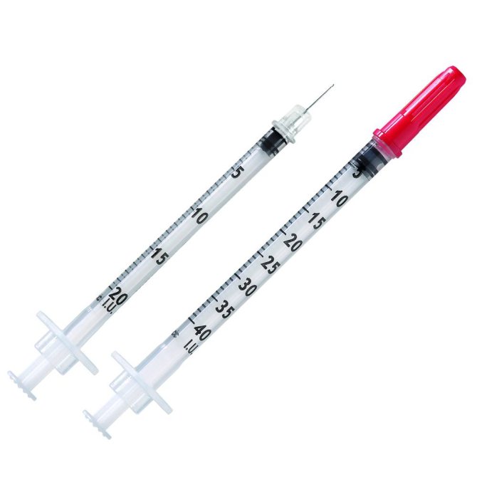 Omnican U-100 Insulinspritze mit Kanüle [0,3 x 8 mm]