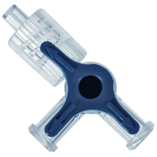 Discofix 3 blau, Dreiwegehahn einzeln steril verpackt