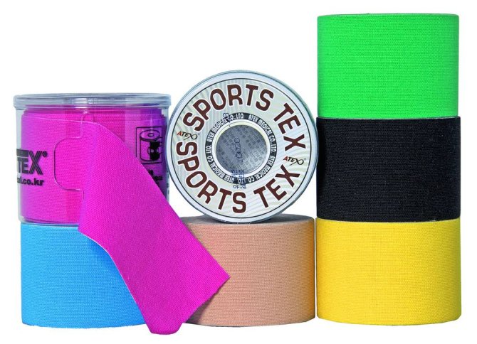 SPORTS-TEX Kinesio-Tape 5 m x 5 cm, haut