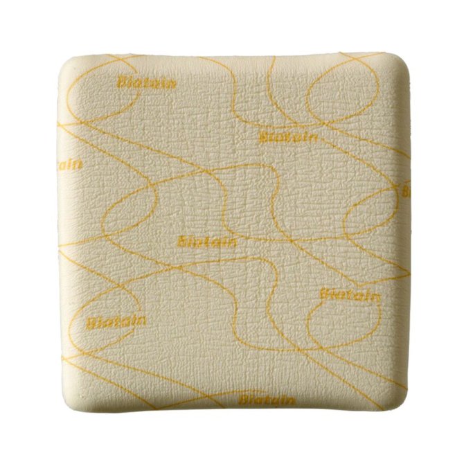 Biatain Schaumverband nicht haftend steril [10 x 10 cm] [10 Stück]