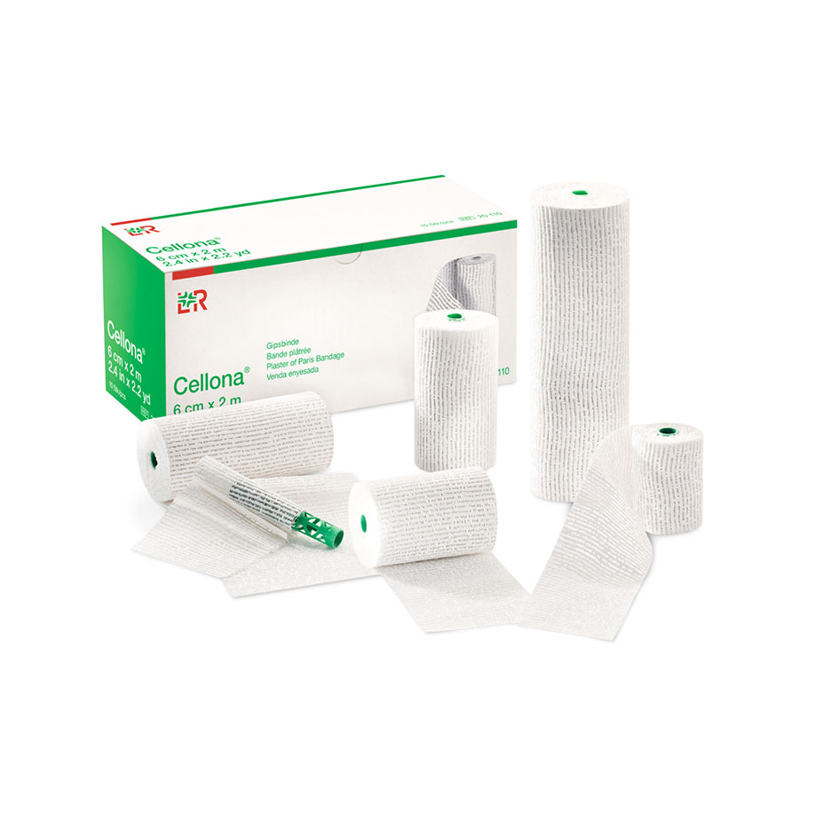 CELLONA Gipsbinden 10cm x 2 m