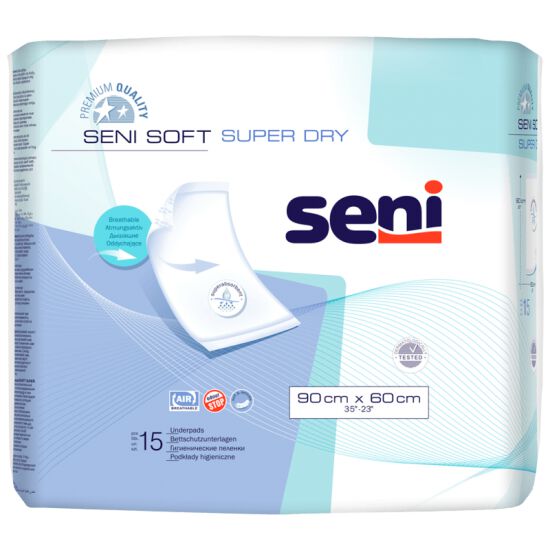 Seni Soft Super, Krankenunterlagen [90 x 60cm] [50 Stück]