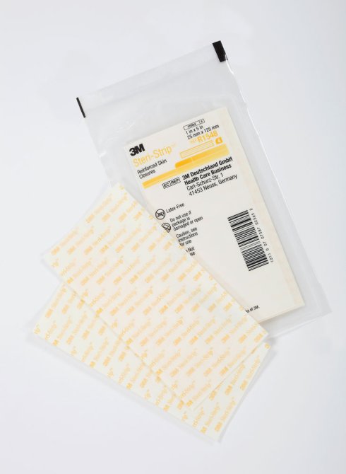 Steri-Strip Wundverschlußstreifen [3 x 75 mm] [12 x 5 Stück]