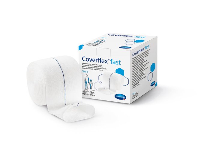 Coverflex fast Schlauchverband [Größe 3,   7,5 cm x 10 m]