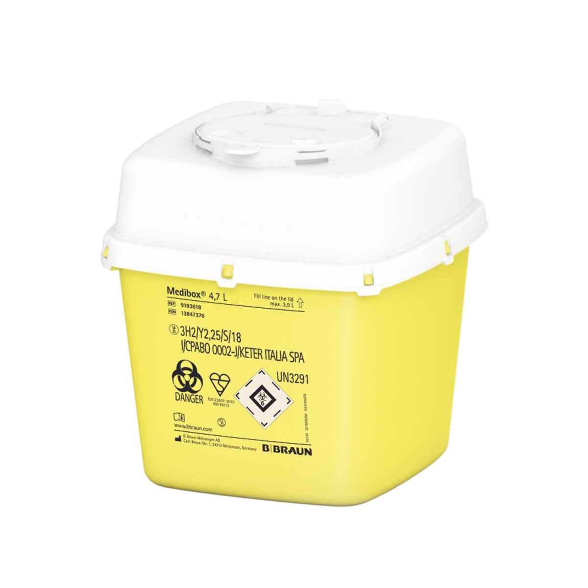 Medibox Kanülensammler [4,7 Liter]