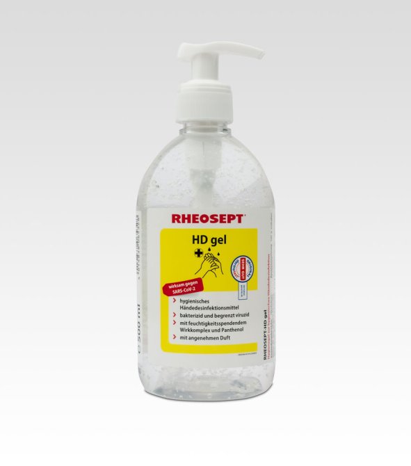Rheosept HD Gel Pumpflasche 500 ml Händedesinfektion