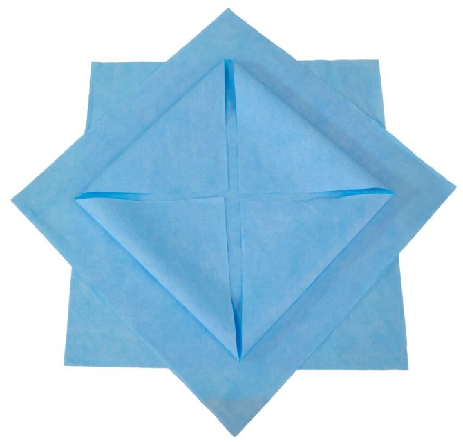 MELAstore Sterilisationspapier [50 x 50 cm] [500 Stück]