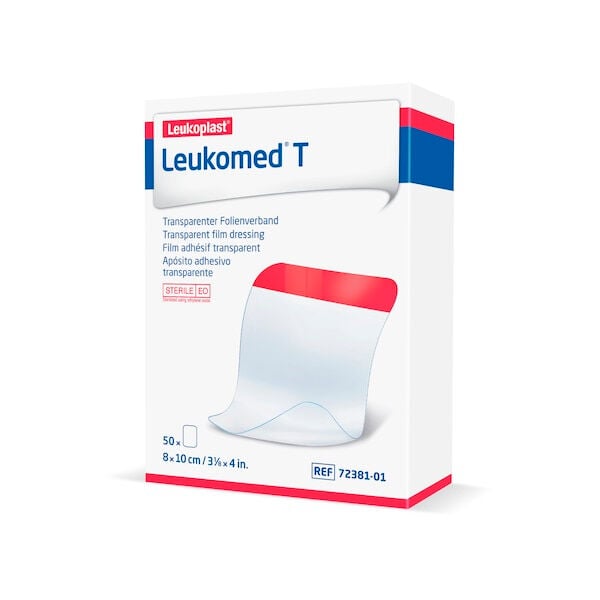 Leukomed T steril Transparentverband [8 x 10 cm] [50 Stück]