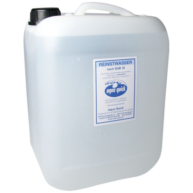 Reinstwasser Aqua Purificata [10 Liter]