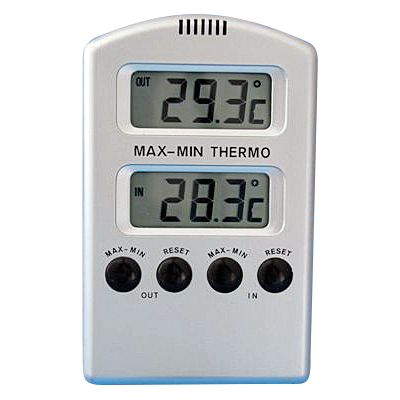 Maxima-Minima-Thermometer elektronisch mit CE Kennzeichnung