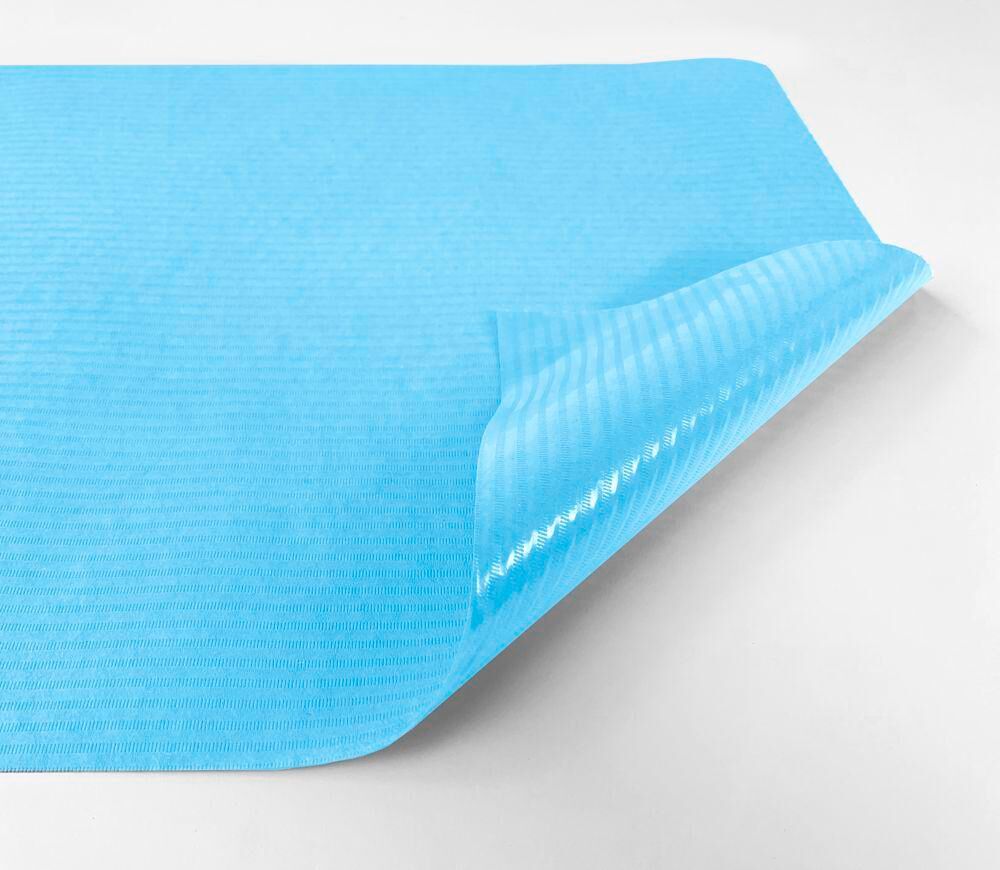 Ärzterollen, blau, Perforation je 50 cm, 3-lagig [50 cm x 40 m] [6 Rolle(n)]