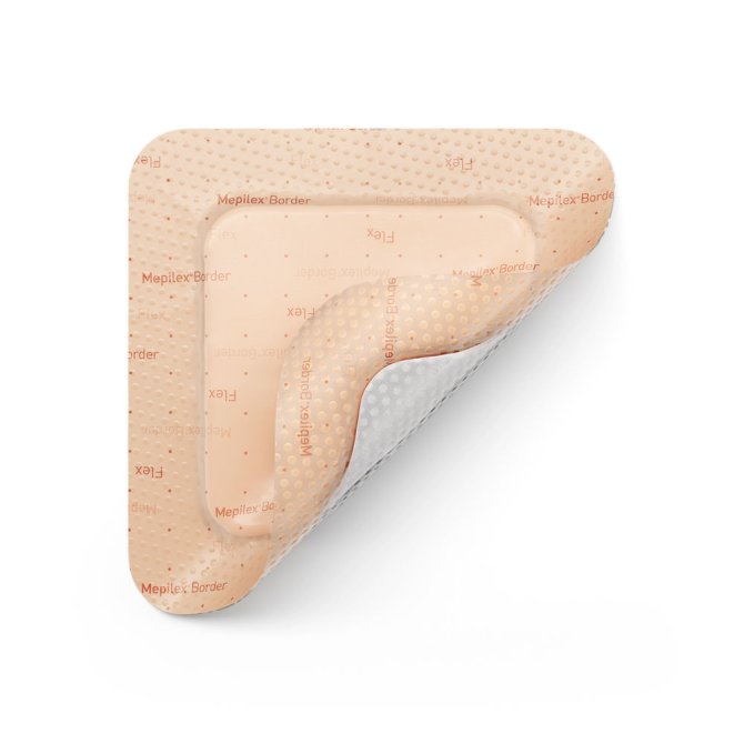 Mepilex Border Flex, Schaumverband, steril, oval [13 x 16cm] [5 Stück]