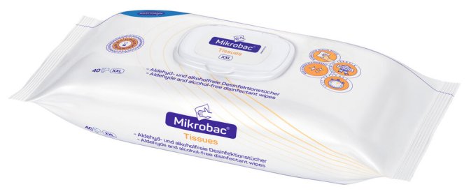 Mikrobac Tissues, Flow-Pack XXL [40 Stück]