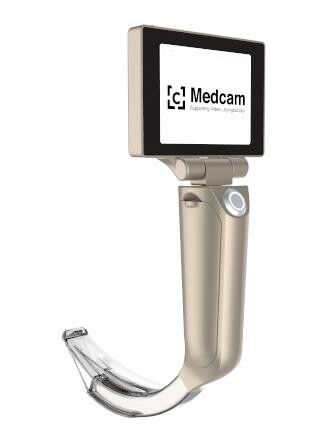 Video-Laryngoskope MEDCAM Adult für Erwachsene Kamera-/Video-Funktion herausnehmbarer Akku IPX7 und IPX4