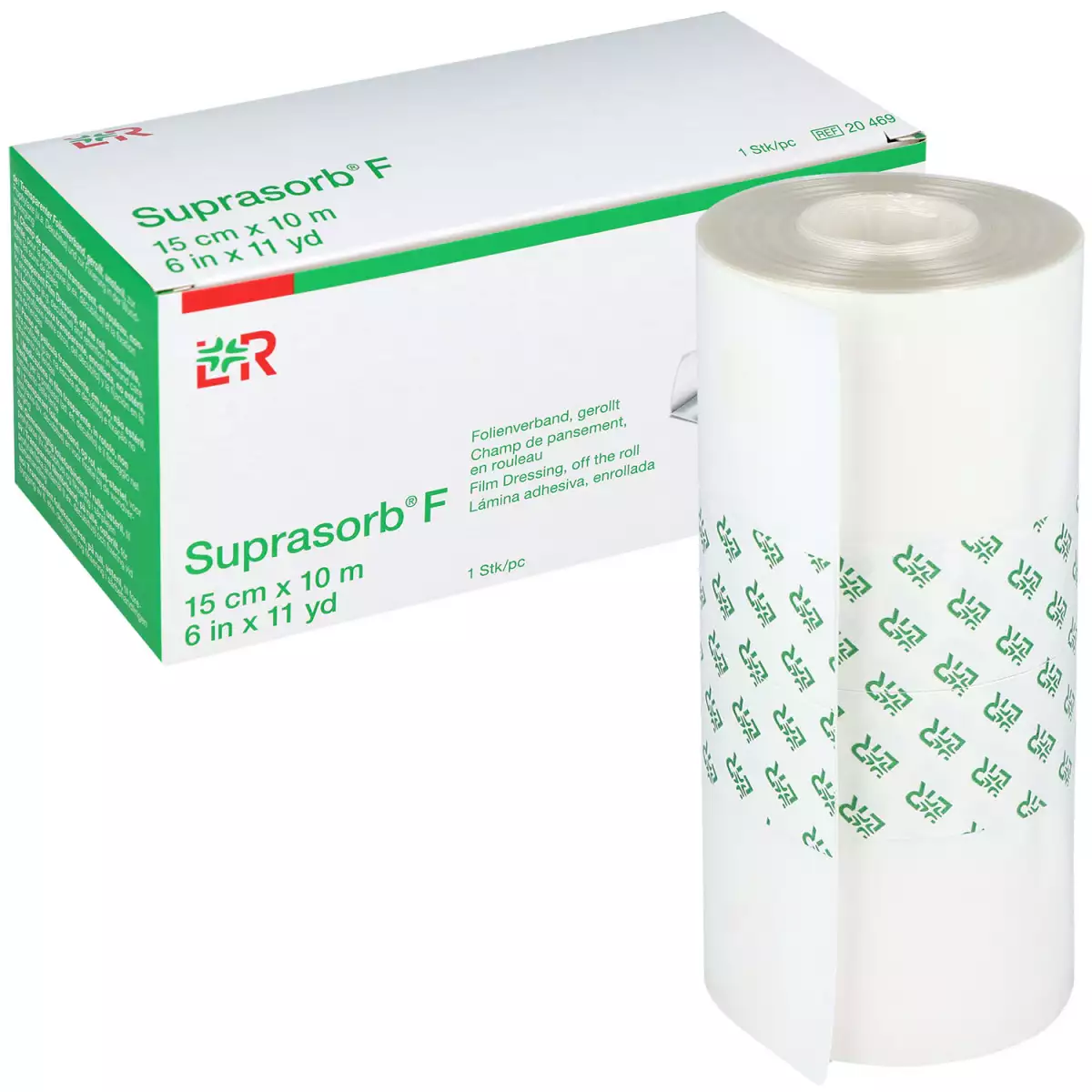 Suprasorb® F Rolle Folien-Wundverband 15cm x 10m