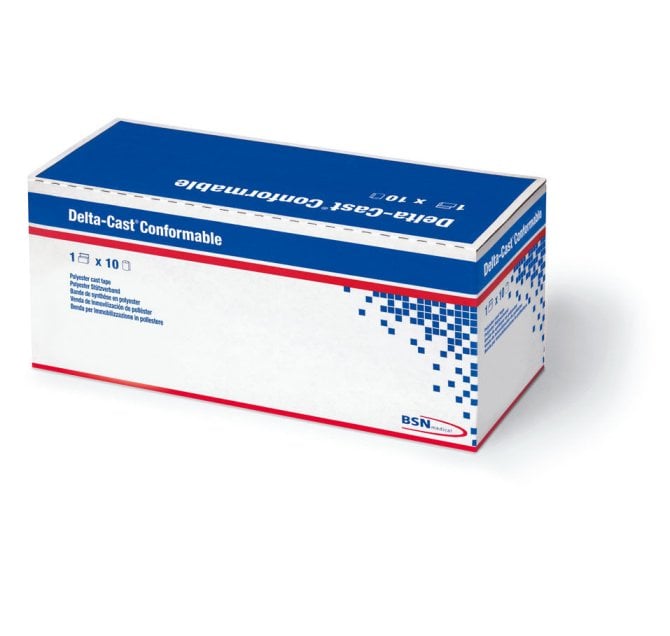 Delta Cast Conformable Mischpackung [5 cm x 3,6 m] [10 Stück]