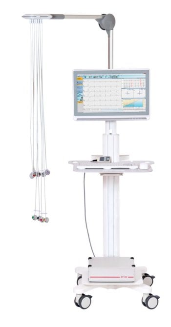 ECGpro CardioPart 12 USB-Ps PG-A4 PC-basiertes 12-Kanal-Ruhe-und Belastungs-EKG mit Software