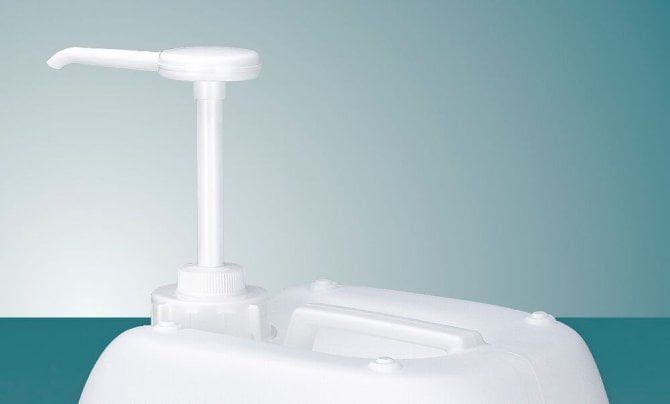 Pumpe für 5 ltr.-Kanister Echoson Ultraschallgel