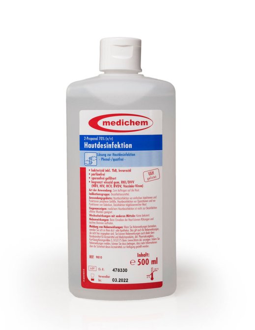 Hautdesinfektion Eurospenderflasche [500 ml]
