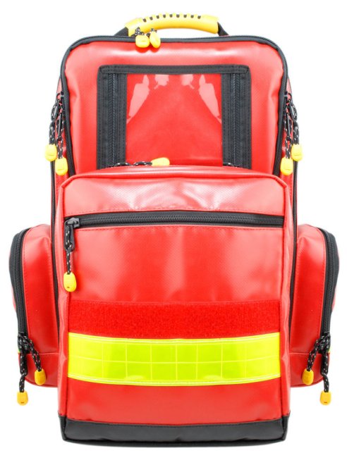 Notfallrucksack Yellow Large Red Plane ohne Füllung [36 x 47 x 26 cm]