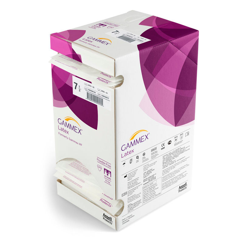 Gammex puderfrei steril Latex-OP-Handschuhe [Gr. 9] [50 Paar]