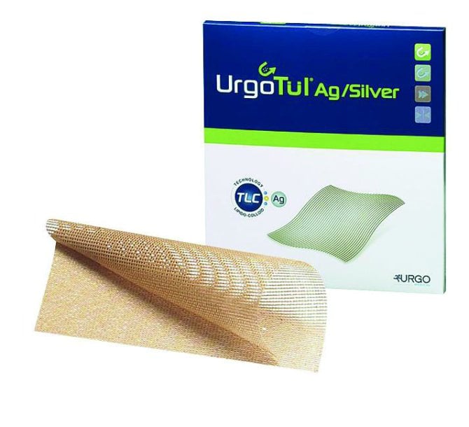 Urgotül Silver, Gazewundauflage [5 x 5cm] [6x10 Stück]