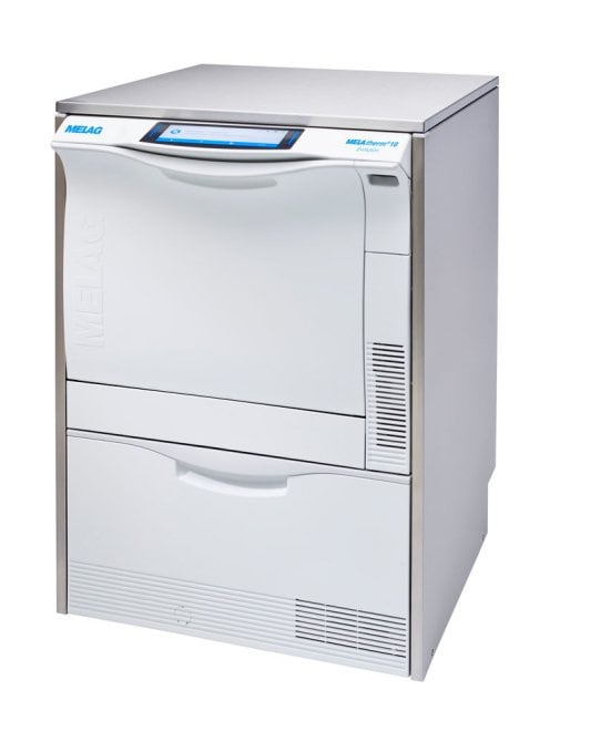 Aktionspaket HNO bestehend aus: Melatherm 10 Evolution DTA inkl. CF Card Basiskorb mit Injektorschiene +11 Blindschrauben Flexkorb 3+2 Aufsatz Flexkorb Instrumentenkorb kompakt MEtherm Starter Set C