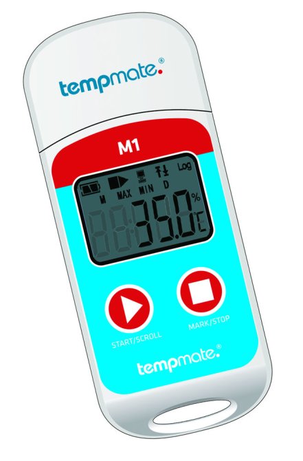 USB-Temperatur-Datenlogger tempmate-M1