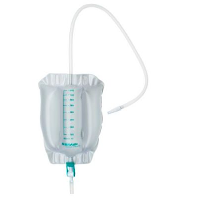 Urimed Tribag Plus steril 40 cm Schlauch Urinbeinbeutel [500 ml]