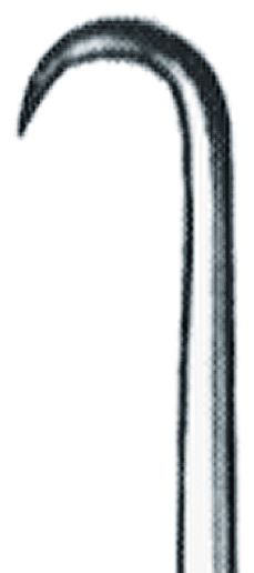 Wundhaken scharf [1 Zahn, 16 cm]