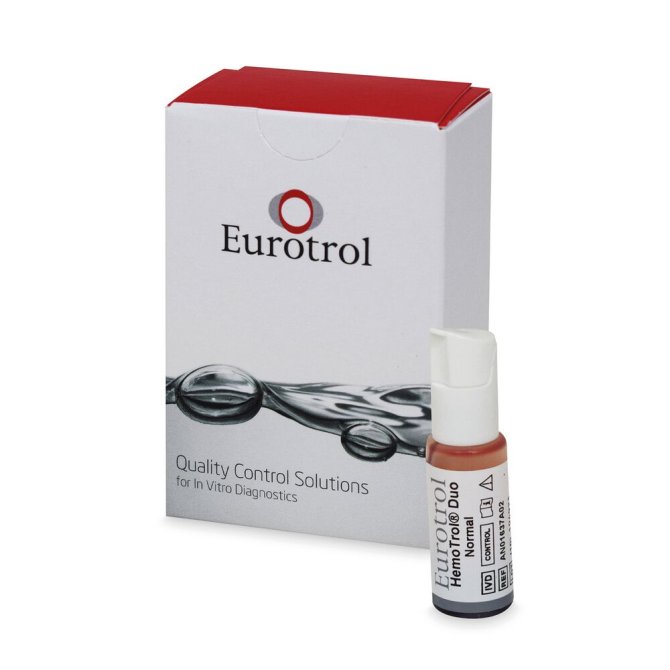 QC HemoTrol Duo normal 2x1ml für HemoCue Hb 801