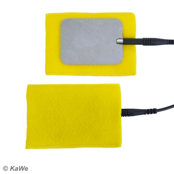 Flächenelektroden mit Schwammtaschen 1 Paar zu SwiSto3