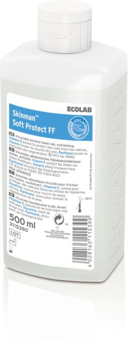 Skinman Soft Protect FF farblos und parfümfrei Händedesinfektion [100 ml]