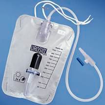 Urosid 24h Bein-Bett-Urindrainagesystem  streril [1 Liter, Länge 60 cm]