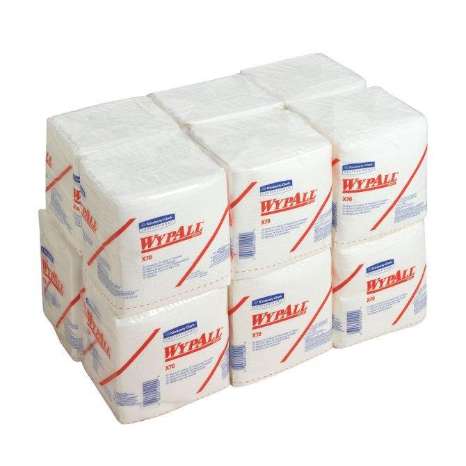 Pflegetücher Wypall X 70  36,5 x 31,5 cm [12 x 76 Stück]