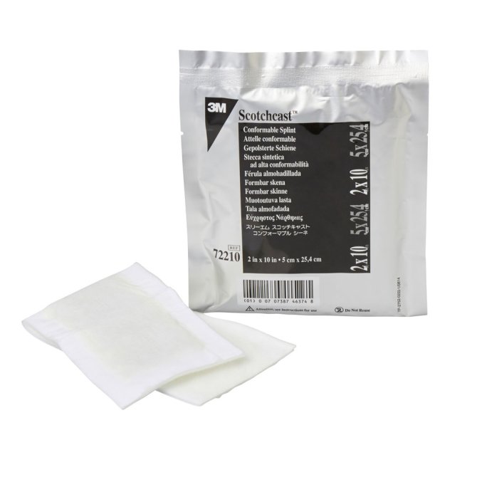 Scotchcast Quick Step Splint [5,1 x 25,4 cm] [10 Stück]