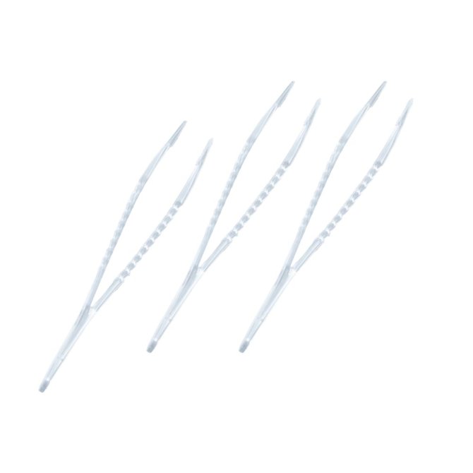 Einmal-Pinzette PS transparent einzeln steril [12 cm] [50 Stück]