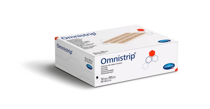 Omnistrip, Wundnahtstreifen [3 x 76mm] [250 Stück]
