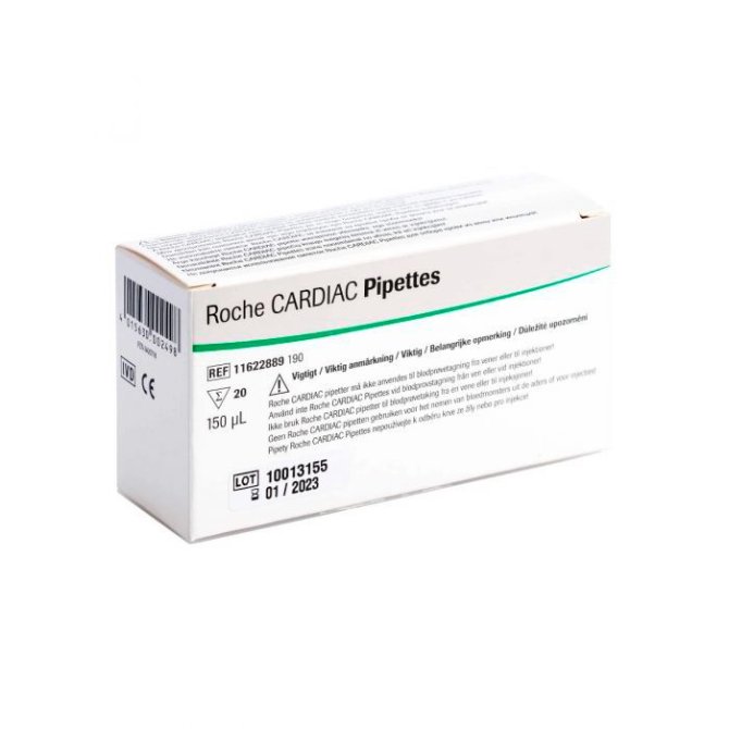 Tropt sensitive Pipetten Cardiac Pipettes [20 Stück]