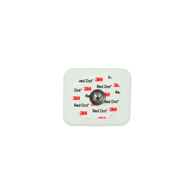 Red Dot EKG-Monitoring-Elektrode, Schaumstoff [3,3 x 4 cm] [50 Stück]