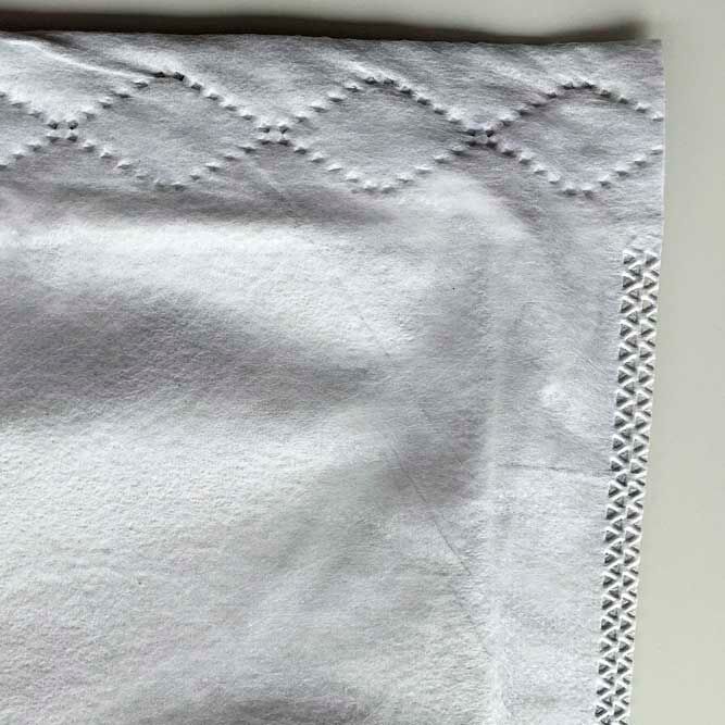 Reintex Tissue Decke einzeln verpackt, weiß [190 x 110 cm ca. 350 gr.]