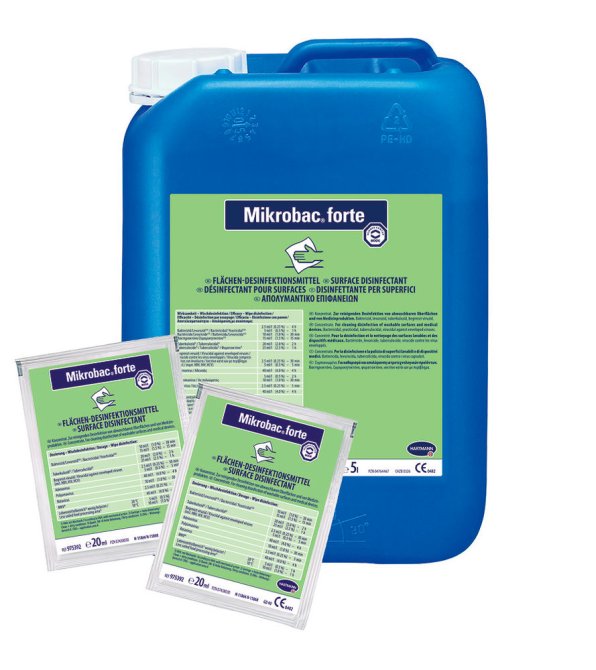Mikrobac forte, Flächendesinfektion, alkoholfrei [5 l]
