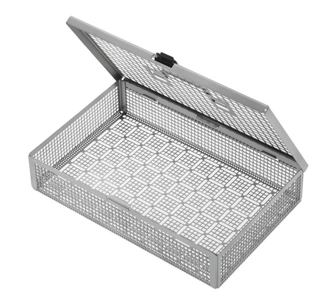 Siebtray mit Deckel [274 x 172 x 60 mm]